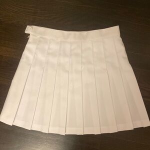 White cheerleading skirt, never worn